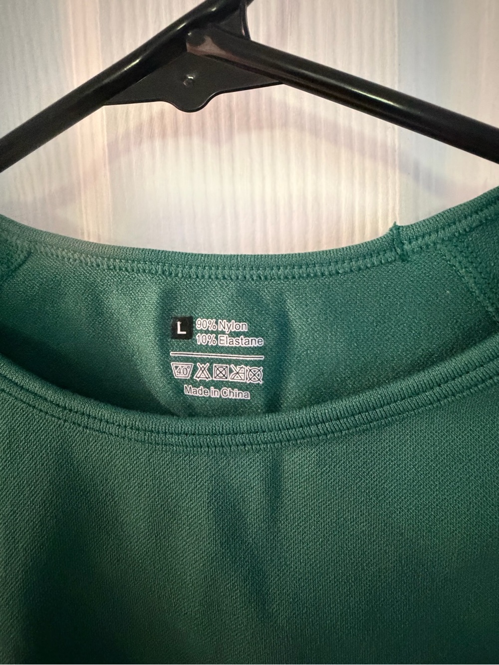 Green Women's Stretch Knit Top - Unbranded
